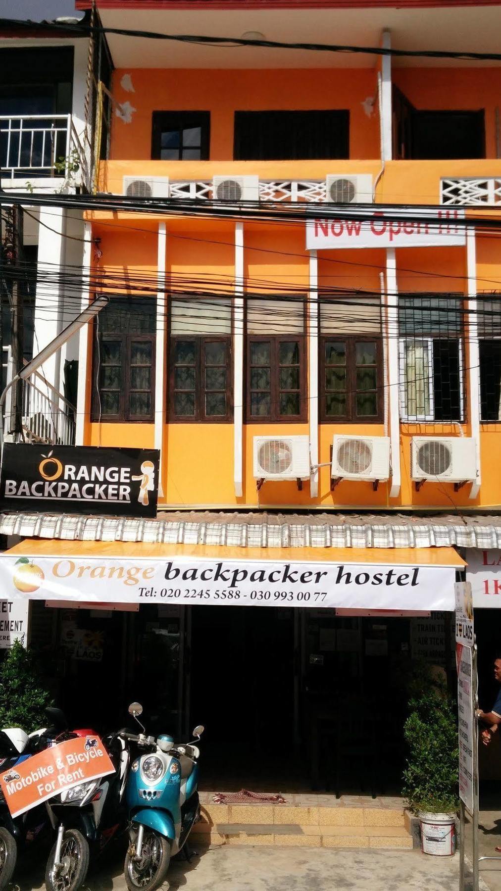 Orange Backpacker Hostel เวียงจันทน์ ภายนอก รูปภาพ